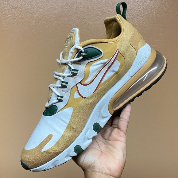 Nike Air Max 270 React “Reggae” Size 12.5 - Picture 9 of 17